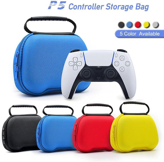 TECTINTER Reise-Schutztasche in Schwarz für Xbox One, Series S/X, PS5, PS4, PS3, Switch Pro und Steam Controller - Bild 1