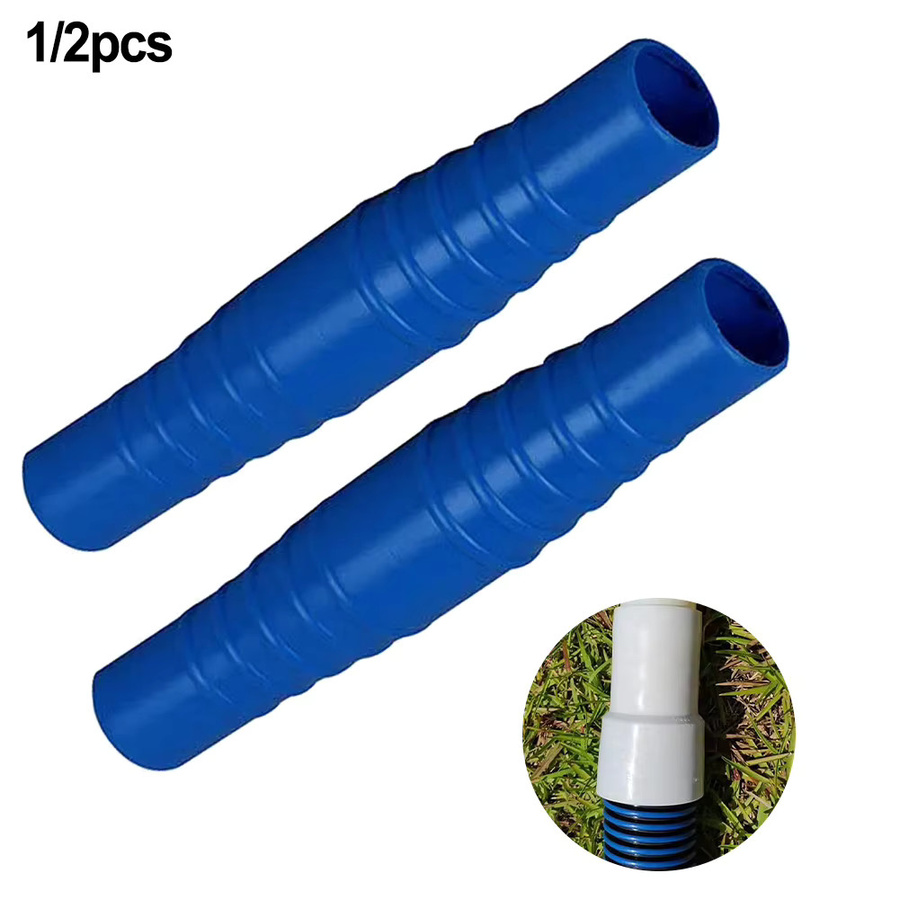 LEENKEA PVC Pool Schlauch Kupplung Adapter in Blau für 1-1/4 Zoll und 1-1/2 Zoll Filter Anschlüsse und Schwimmbad Staubsauger Reinigung Zubehör - Bild 2
