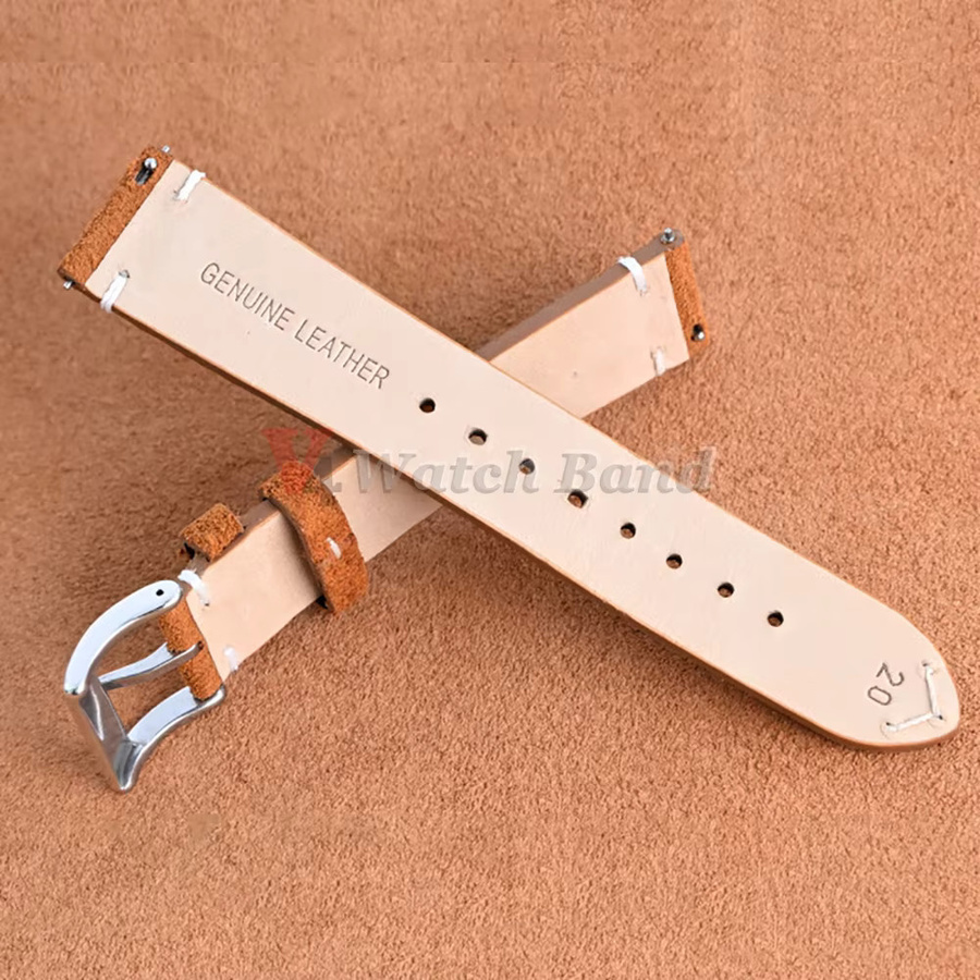 Uhrenarmband Kalbsleder, braun, Unisex - Bild 2
