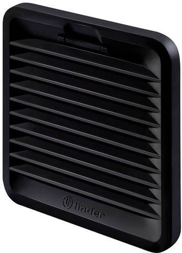 Finder 7F.02.0.000.5000.0 Austrittsfilter in Schwarz für Schaltschrank-Lüfter der Serie 7F.20 - Bild 1