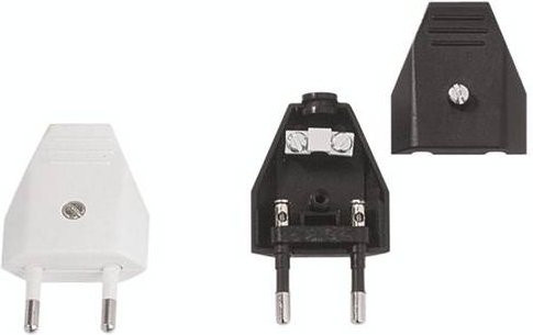 Bachmann Eurostecker aus Kunststoff in Weiß - Bild 1