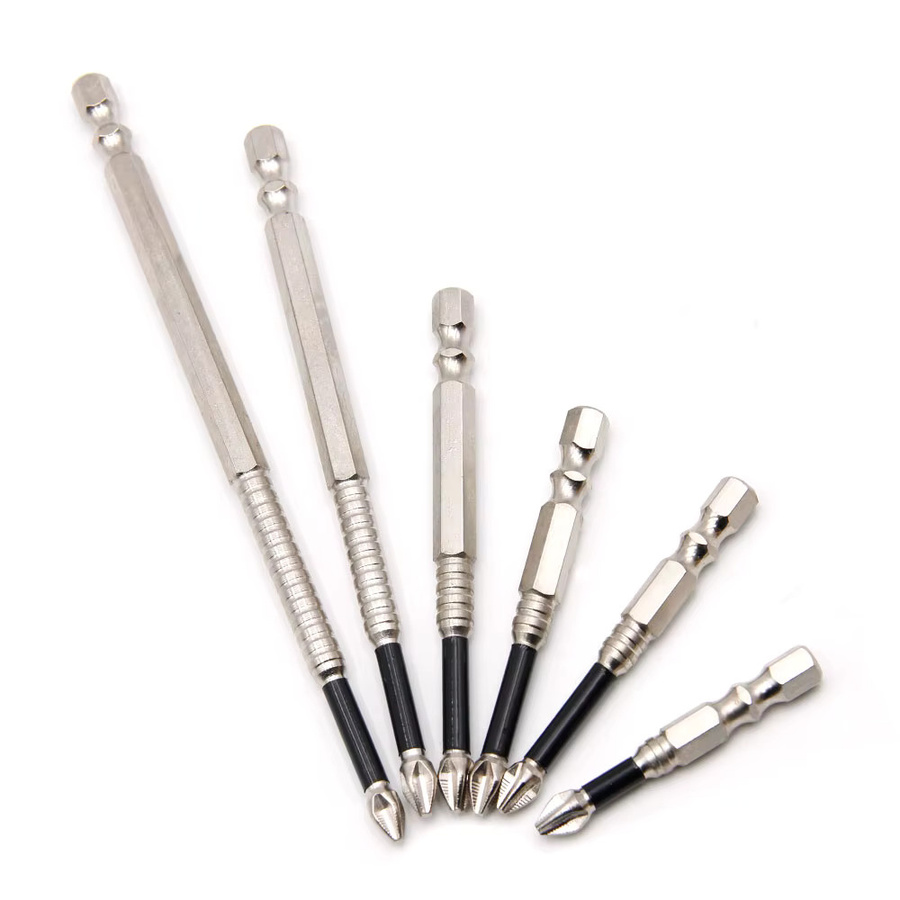 K5 Magnetisches Schraubendreher-Bit Set mit sechseckigem Anti-Slip-Griff in Silber - Bild 2