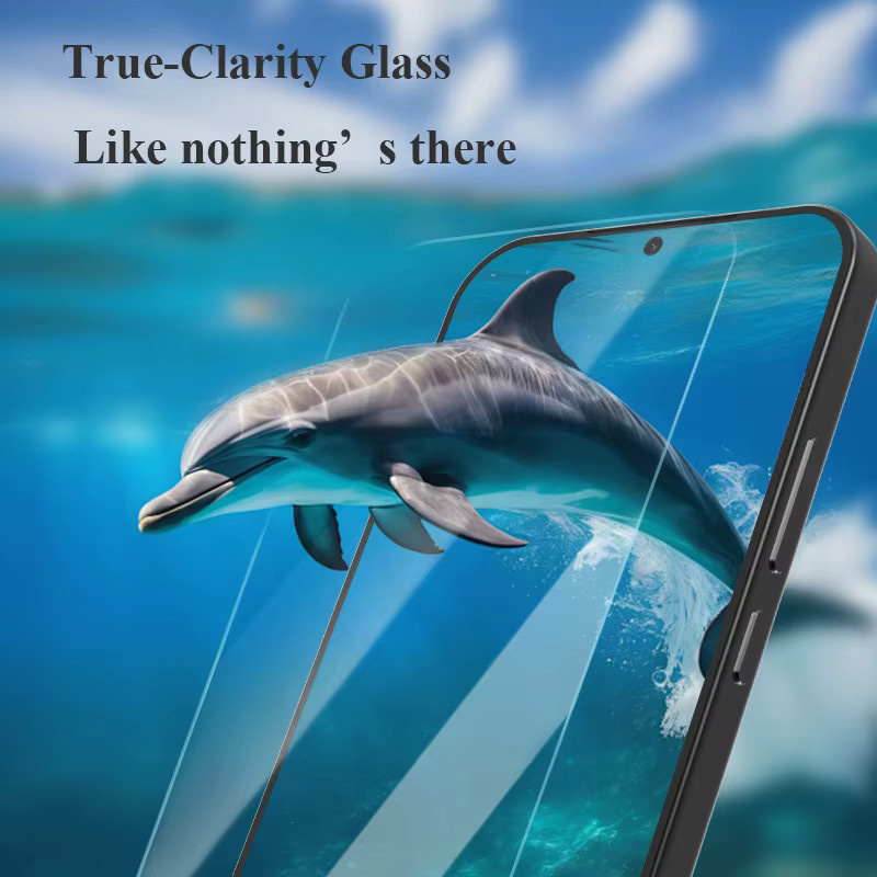 Lereach Displayschutzfolie aus gehärtetem Glas für Xiaomi 17 Ultra, transparent, mit staubfreier Positionierungsbox und Auto-Ausrichtung, HD-klar - Bild 3