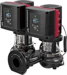 Grundfos Trockenläuferpumpe TPE3D 65-180 S-A-F-A-BQQE elektrisch geregelt 3x400V PN 6/10 in Schwarz - Bild 1