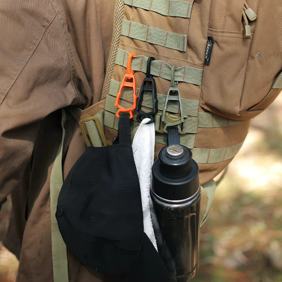 Mehrzweck-Sicherheits-Arbeitshandschuh-Clip in Beige als Anti-Drop-Handschuhhalter und Gürtelklemme für Bauarbeiter und Outdoor-Schutz - Bild 4
