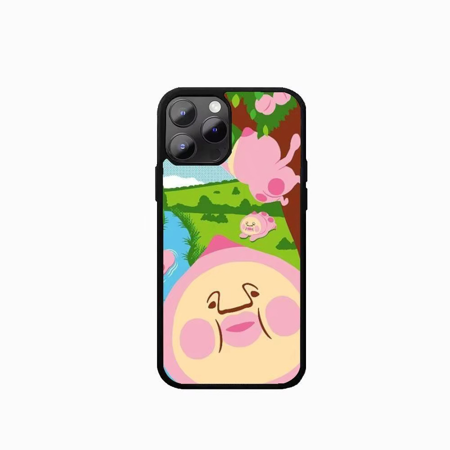 KOBITOS Anime Handyhülle mit Plating-Effekt für Apple iPhone 11 12 13 14 15 16 Pro Max Plus, Multicolor - Bild 3