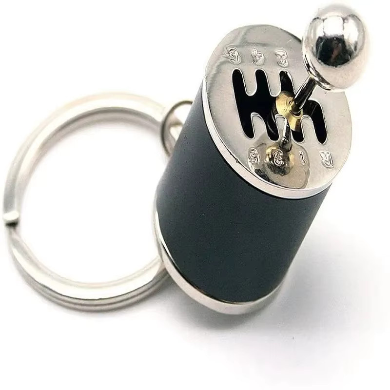 Meade Schlüsselring Auto Shifter, Sechs-Gang Schaltknauf Getriebe Modell, Schlüsselbund, Antistress Spielzeug - Bild 2