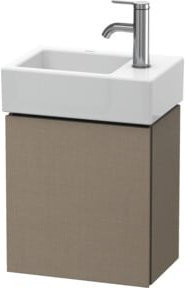 Duravit L-Cube Waschtischunterschrank wandhängend in Beige mit Tür rechts B/H/T: 36,4 x 40,0 x 24,1 cm - Bild 1