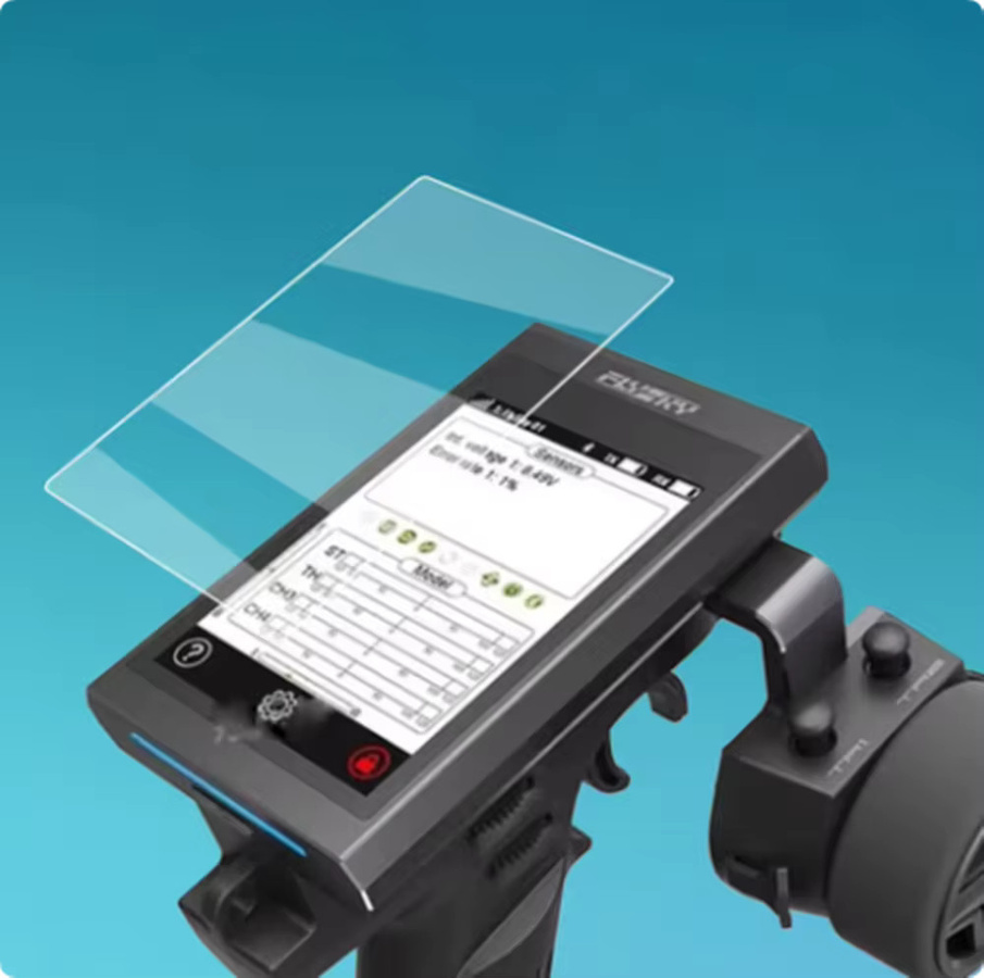 Flysky Gehärtetes Glas 9H Schutzfolie für Flysky Noble NB4 und Noble NB4 Pro, Transparent - Bild 3