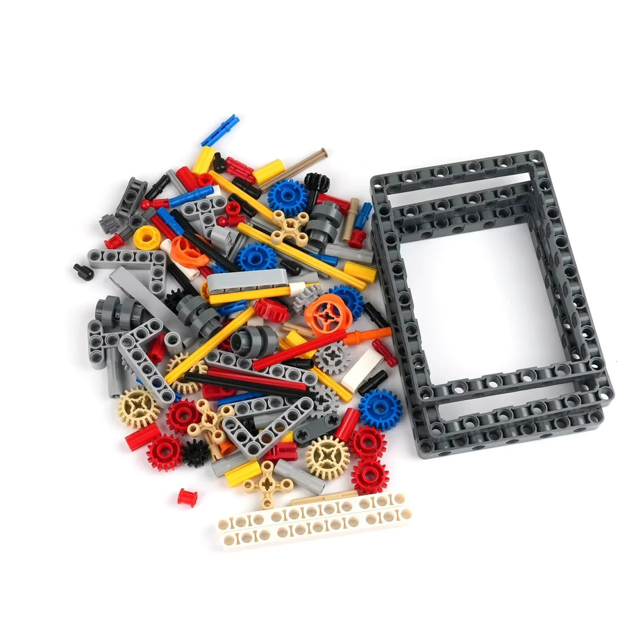 DIYmall MOC-50877 Ultrakompaktes 8+N+R Geschwindigkeits-Sequenzgetriebe, 135-teiliges Set, ab 8 Jahren - Bild 1