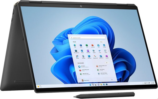 HP Spectre x360 16-aa0675ng 2 in 1 Convertible-Notebook 40,6 cm (16") Nightfall Black - Bild 1