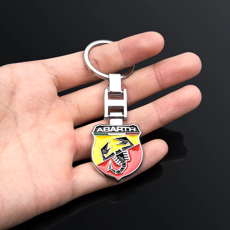 Fiat Schlüsselanhänger Metall, Unisex - Bild 2
