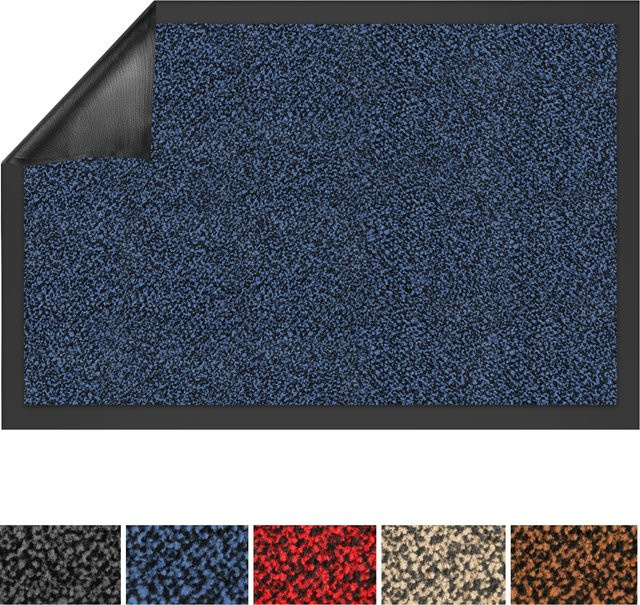 Karat Antistatik-Schmutzmatte SKY Performa Blau aus Polypropylen waschbar - Bild 1