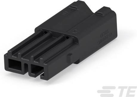 TE Connectivity Buchsengehäuse-Kabel 2271180-2 in Schwarz - Bild 1