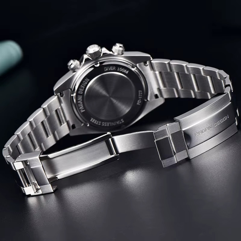 PAGANI DESIGN Chronograph, Quarz, Edelstahl, 40 mm, Herren - Bild 6
