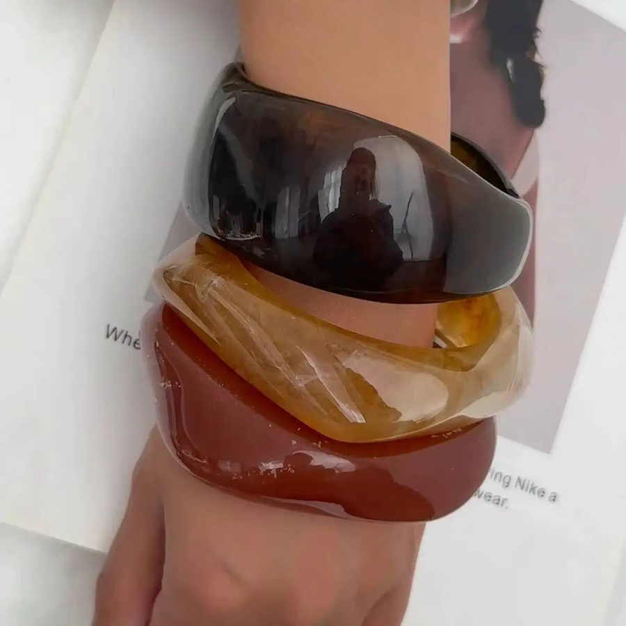 KunJoe Armbänder, Acryl, Bunt, Damen, Vintage - Bild 2