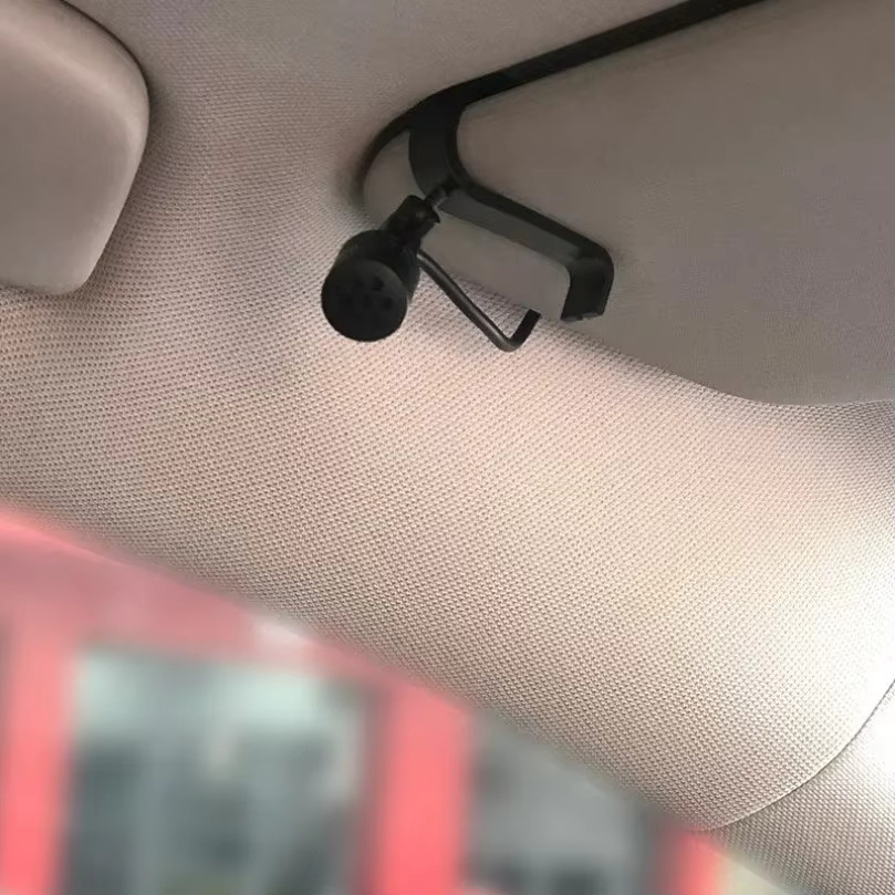 VIKEFON Lavalier Stereo Mini Mikrofon mit 3,5mm Klinkenstecker in Schwarz für Auto DVD Radio - Bild 3