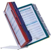 Durable Sichttafelsystem VARIO TABLE 20 Tischständer-Set, Mehrfarbig - Bild 4