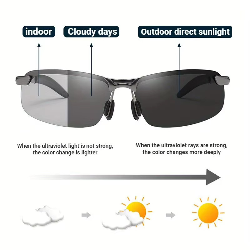 DUTRIEUX Sonnenbrille, rectangular, Metall, grau, Unisex, polarisiert - Bild 2