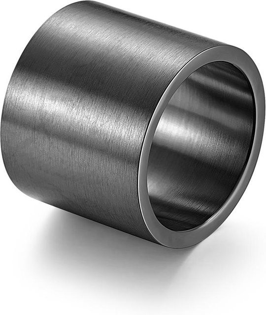 YIRAN Ring Edelstahl, grau, Herren, 14# - Bild 1