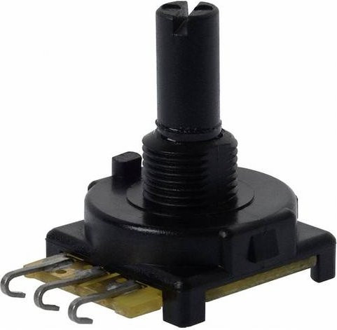 Honeywell SPS 575SX1A48S503SS Dreh-Potentiometer in Schwarz - Bild 1