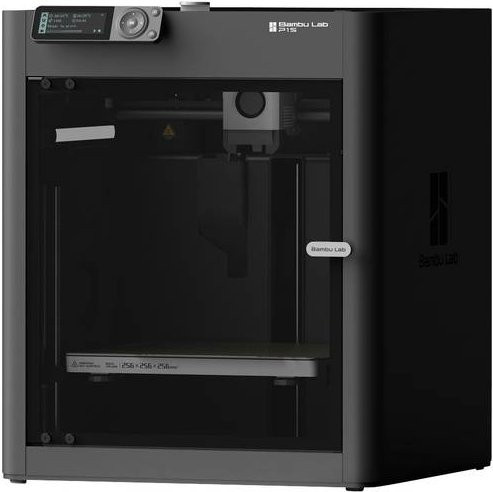 Bambu Lab P1S FDM 3D Drucker in Schwarz mit beheizbarem Druckbett, integrierter Kamera und App-Anbindung - Bild 1