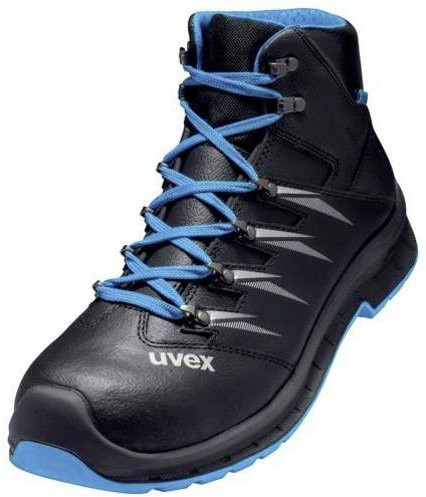 Uvex 2 trend Sicherheitsstiefel S3 aus Leder in Blau-Schwarz, Größe 45 - Bild 1