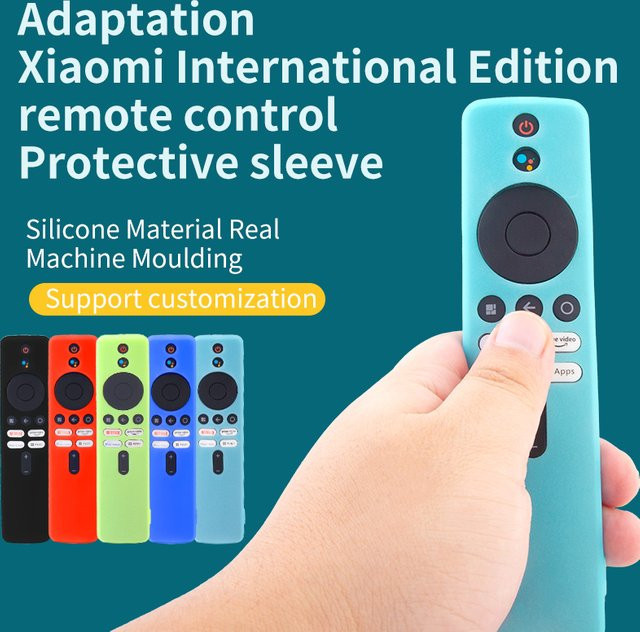 Stoßfeste und rutschfeste Silikon-Schutzhülle in Blau für Xiaomi Mi Box 2. Generation 4K TV Zubehör - Bild 1