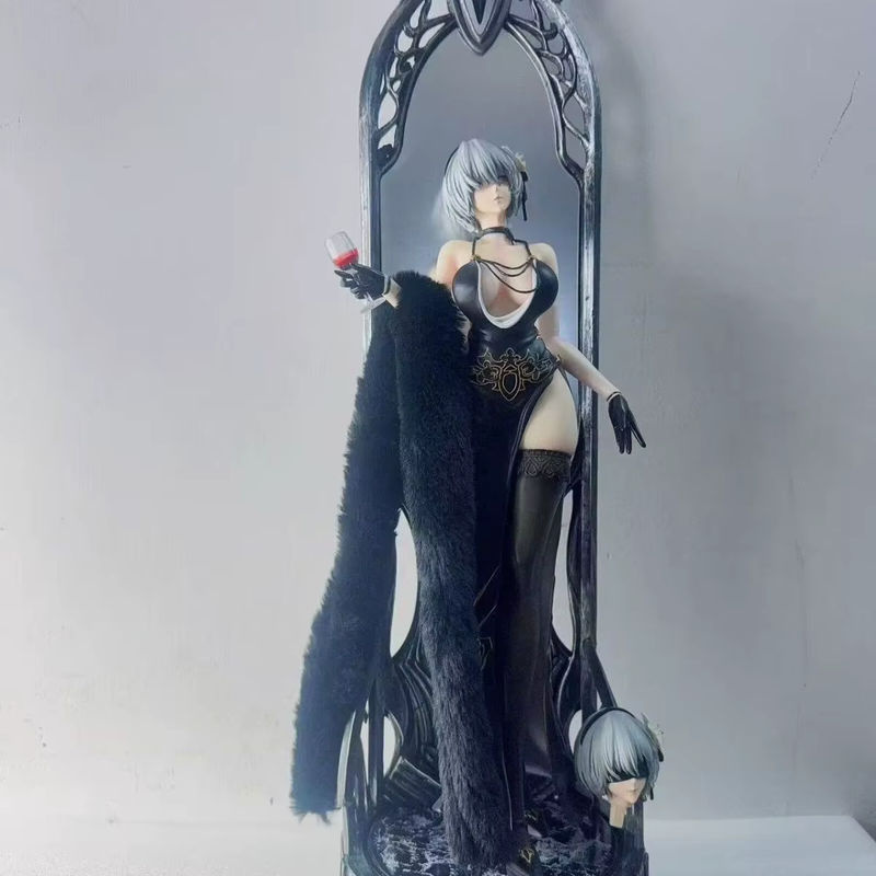 Bandai Nier Automata Yorha Nr. 2 Typ B Actionfigur in Schwarz aus Kunstharz - Bild 4