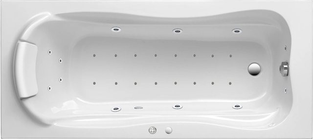 Ottofond Whirlpool Jamaica Premium in Weiß B: 180 cm, T: 80 cm - Bild 1
