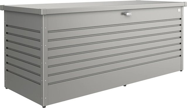 Biohort FreizeitBox 200 Aufbewahrungsbox aus Stahlblech Grau B/H/T: 201 x 79 x 83 cm - Bild 1