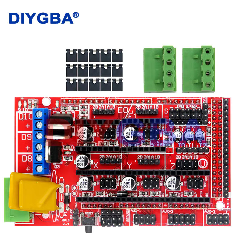 Arduino Mega 2560 R3 und RAMPS 1.4 Controller Kit für 3D-Drucker Reprap Mendel Prusa - Bild 2