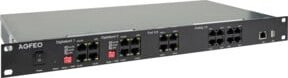 Agfeo IP-Telefonanlage ES 548 IT in Schwarz mit 24 IP/Systemgeräten und Wi-Fi - Bild 1