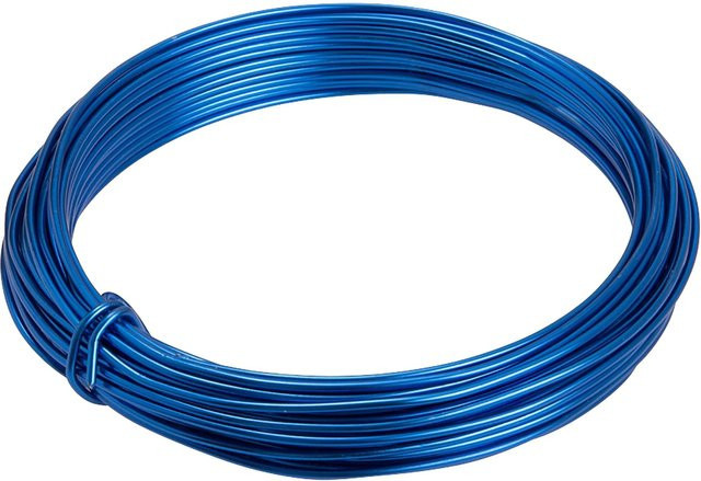 Conacord Aludraht blau, Kunststoffbeschichtet, Durchmesser: 1,6 mm, Länge: 12 m - Bild 1