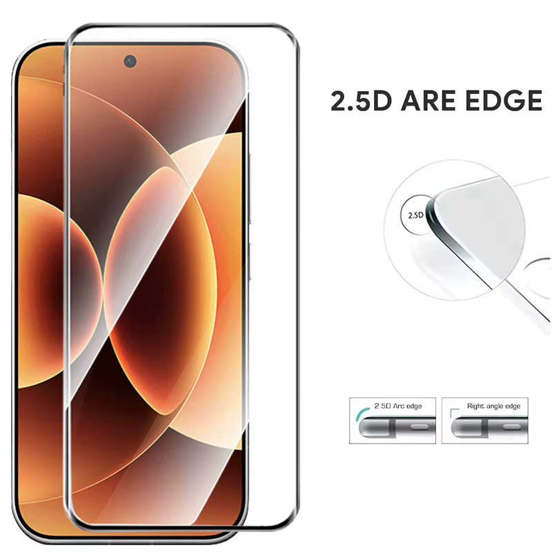 2 Stück HD-Displayschutzfolie aus gehärtetem Glas für Xiaomi 17 Pro Max, transparent - Bild 3