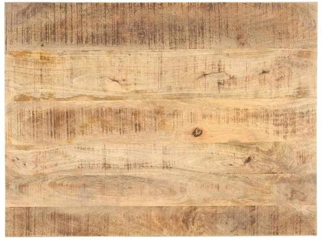 vidaXL Tischplatte aus Mango-Massivholz, braun, B/T: 70 x 60 cm - Bild 1
