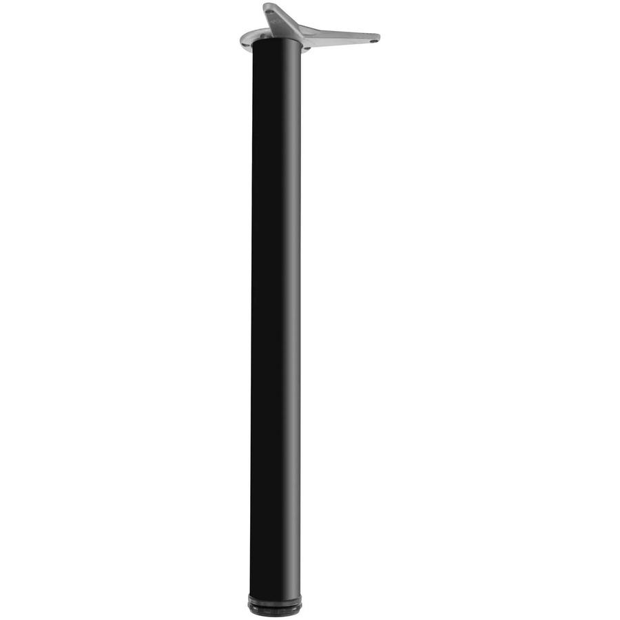 vasalat Set Camar Tischbein höhenverstellbar aus Stahl in Schwarz Ø 60 mm, Höhe: 700-730 mm - Bild 2