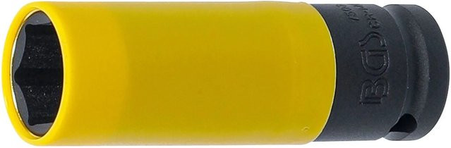 BGS Kraftschoneinsatz Ultra Slim Antrieb Innenvierkant 1/2 Zoll SW 19 mm aus Chrom-Molybdän-Stahl - Bild 1
