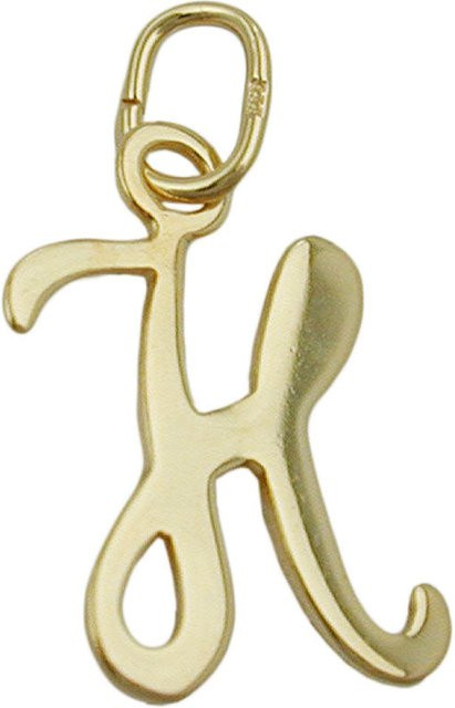 Paolo Renzo Buchstabenanhänger, 333 Gold, Unisex - Bild 1