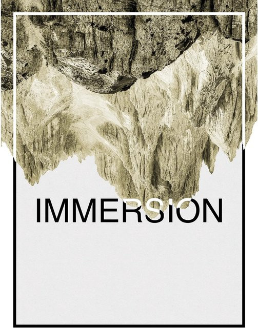 Komar Wandbild Immersion in Sand, Breite: 30 cm, Höhe: 40 cm - Bild 1