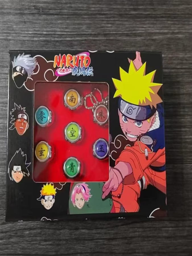 Bandai Ring, Silber, Unisex, 10 Stück/Set - Bild 1