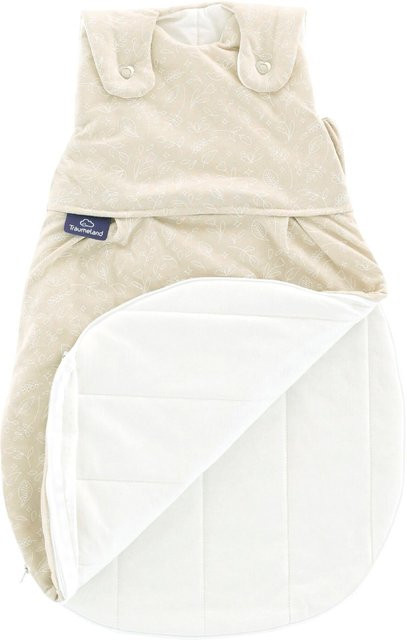 Träumeland Ganzjahresschlafsack Liebmich in Weiß und Beige mit 2.5 TOG für Babys - Bild 1