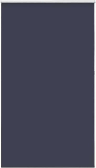 vidaXL Verdunkelungsrollo Marineblau aus Polyester, B: 130 cm, H: 210 cm - Bild 1