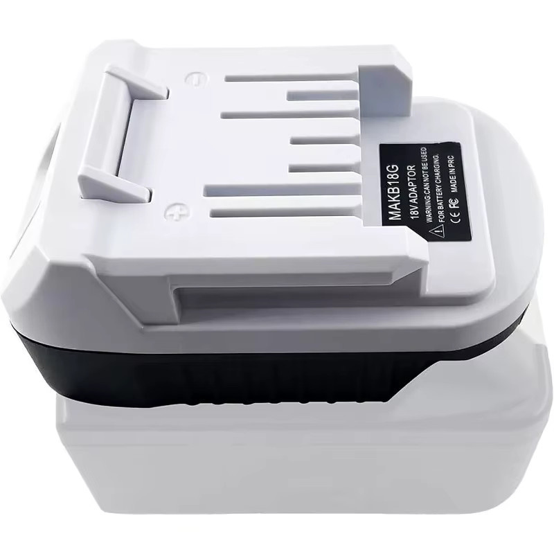 Makita Batterieadapter-Konverter für den Batteriewechsel der G-Serie, kompatibel mit Makita 18V Li-Ionen-Akkus wie BL1811G und BL1813G, Schwarz - Bild 3
