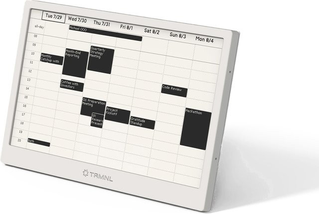 TRMNL Original Smartes E-Ink Display 7.5 Zoll in Weiß - Bild 1