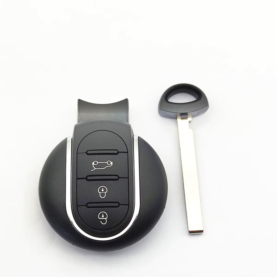 Wilongda Smart Remote Auto Schlüsselanhänger mit 3 Tasten und 868 MHz ID49 Chip für BMW Mini Cooper 2015-2018, Schwarz - Bild 3