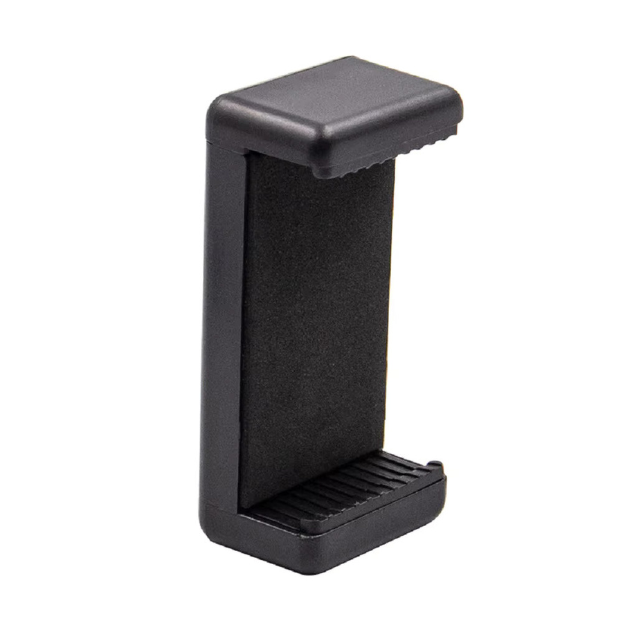 WYMECT Universal Telefon Clip Halterung in Schwarz für Selfie Sticks und Kameras als Stativ Befestigungs Adapter - Bild 2