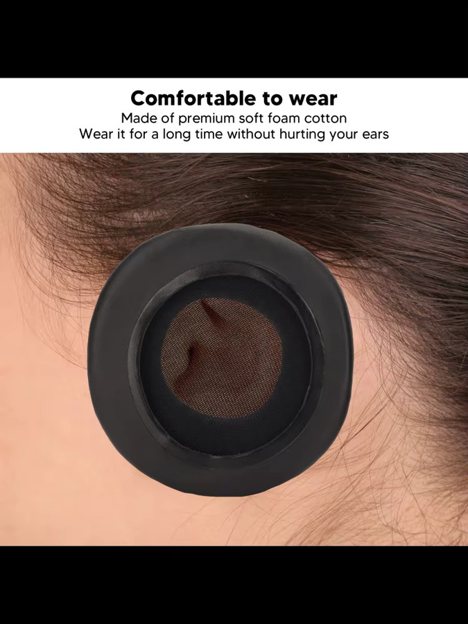 Skullcandy Ersatz-Ohrpolster für HESH 2.0 Kopfhörer in Schwarz mit professioneller Geräuschisolierung - Bild 5