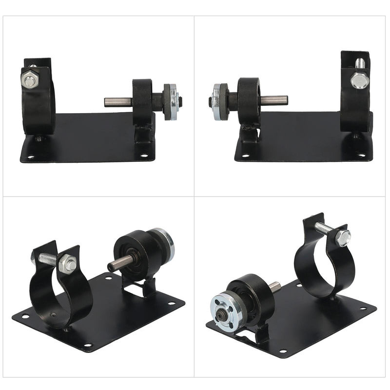 Kkmoon Bohrmaschinenständer 13 mm in Schwarz mit 2 Schraubenschlüsseln für elektrische Bohrmaschinen und Handbohrmaschinen - Bild 3
