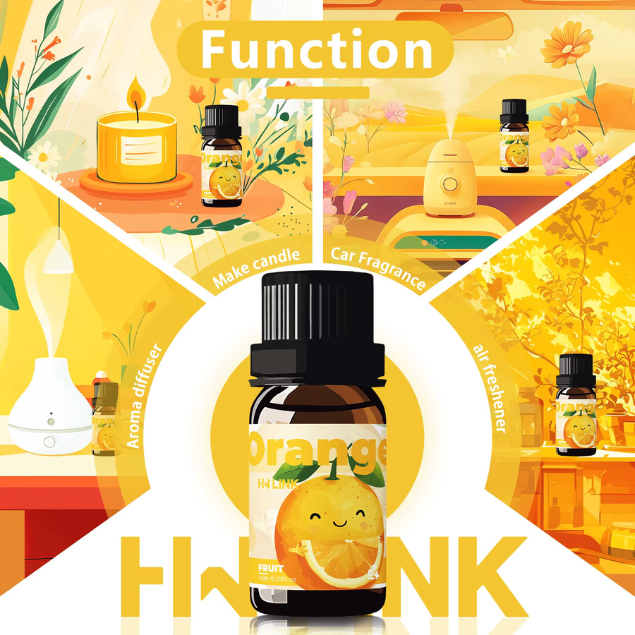 HWLINK Orangenöl, 10 ml, Unisex - Bild 2